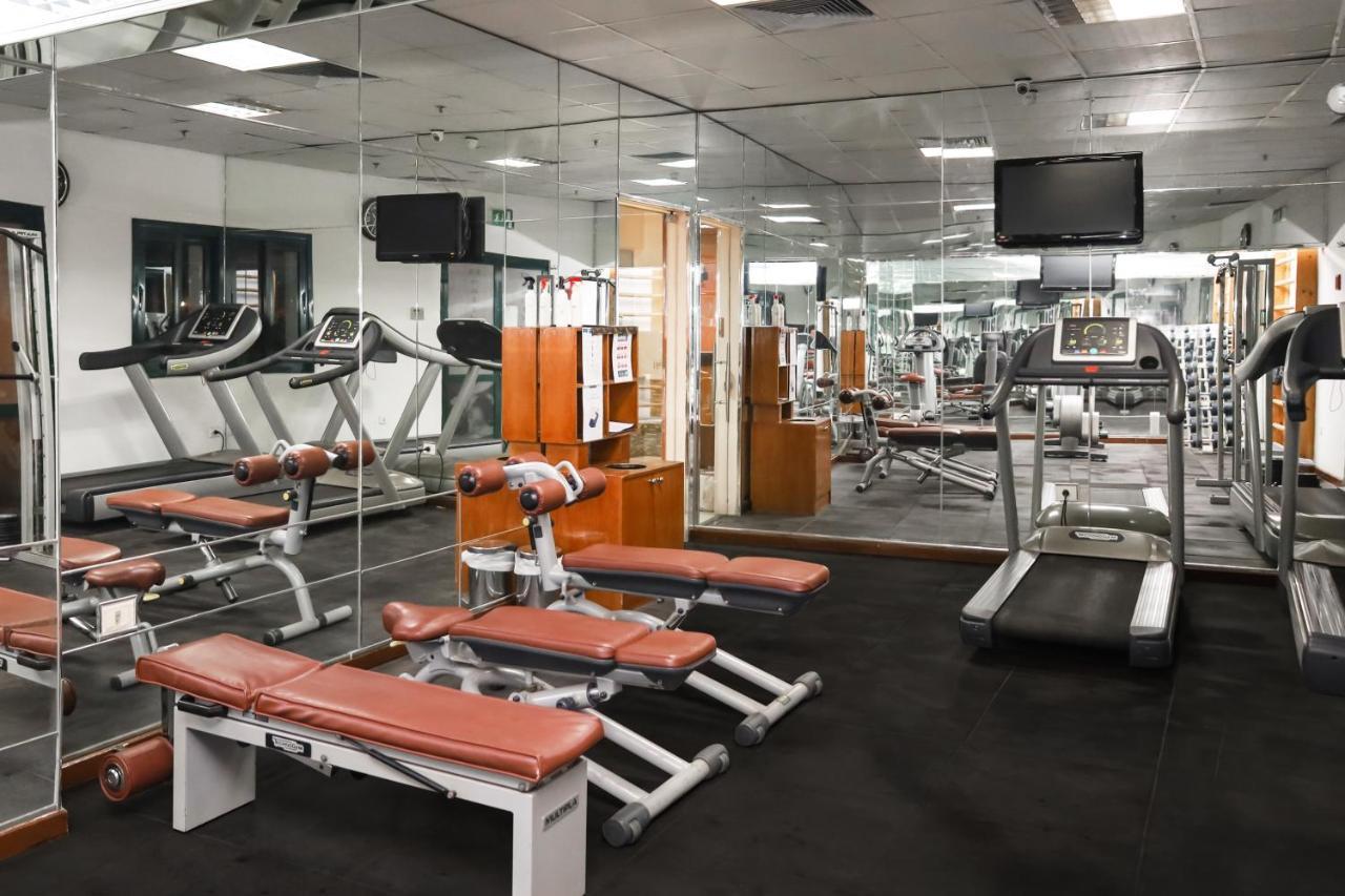 Sharm Dreams Vacation Club - Aqua Park酒店 外观 照片 A gym in a hotel